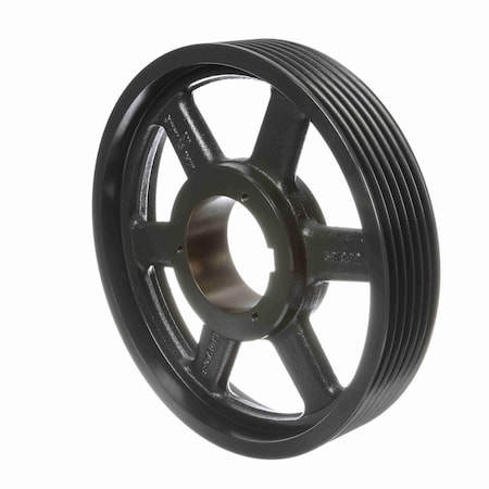 Browning 6 Groove Cast Iron Bushed Bore Multiple Sheave, 6R3V140 6R3V140